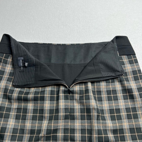 The Limited Plaid Stretch Pencil Skirt Size 6 - Picture 9 of 13